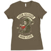 grim readers book club Ladies Fitted T-Shirt