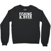 fishing beer Crewneck Sweatshirt