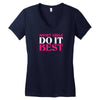 SHORT GIRLS DO IT BEST Women's V-Neck T-Shirt