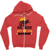 Kings Are Born In January Zipper Hoodie