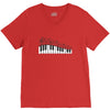 Piano V-Neck Tee