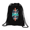 nobody can drag me down Drawstring Bags