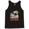 This Girl Loves Her Golden Tank Top