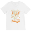 scary krampus V-Neck Tee