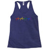 LGBT Heartbeat Racerback Tank