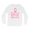 breast cancer pink ribbon Long Sleeve Shirts