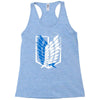 wings of freedom Racerback Tank