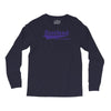 scotland born and raised retro white &amp; navy international country Long Sleeve Shirts