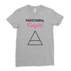 Professional Fangirl Ladies Fitted T-Shirt