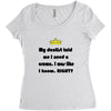 dentist crown Women's Triblend Scoop T-shirt