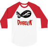 diabolik fumetto manga 3/4 Sleeve Shirt