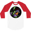 neon genesis evangelion   eva o1 3/4 Sleeve Shirt