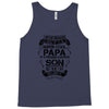 Super Cool Papa Of A Freaking Awesome Son Tank Top