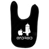 android robot spoof Baby Bibs
