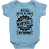 Aries Hated By Many Wanted By Plenty Baby Onesie