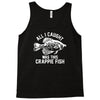 all i caught was this crappie fish Tank Top