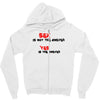 yes is the answer Zipper Hoodie