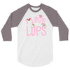 i love lops lots 3/4 Sleeve Shirt