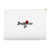 sagittarius zodiac rose Accessory Pouches