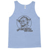 yoda funny slogan retro movie Tank Top