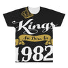 kings are born in 1982 All Over Men's T-shirt