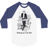 shakespeare in the park 3/4 Sleeve Shirt