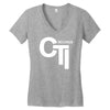 cti records Women's V-Neck T-Shirt