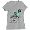 bad news bear Ladies Fitted T-Shirt