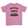 Super Cool Grandson Of A Freaking Awesome Mother Youth Tee