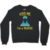 kiss a nurse Crewneck Sweatshirt