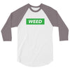 Weed Hypebeast 3/4 Sleeve Shirt