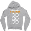 men's i used to have a 6 pack funny beer gut Zipper Hoodie