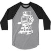 robot funny 3/4 Sleeve Shirt