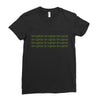 i am a ganius Ladies Fitted T-Shirt