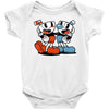 Cuphead and Mugman Baby Onesie