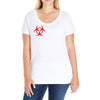 movie t shirt inspired by the film   the fly movie Ladies Curvy T-Shirt