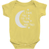 i love you to the moon and back babygrow Baby Onesie