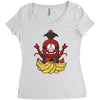 the yignion clan love bananas Women's Triblend Scoop T-shirt