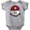 schrodinger ball Baby Bodysuit