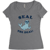 seal the deal Women's Triblend Scoop T-shirt