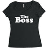 The Boss Women's Triblend Scoop T-shirt