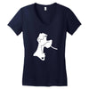Tramp Women's V-Neck T-Shirt