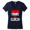 ny state of mind Women's V-Neck T-Shirt