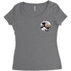 Great Wave Of Kanagawa Hokusai Pocket Women's Triblend Scoop T-shirt
