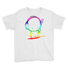 colorful music man Youth Tee