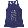 falling cat Racerback Tank