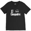 el compadre   the godfather in spanish espanol movie symbol mexcian te V-Neck Tee
