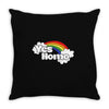 yes homo Throw Pillow