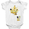 playing with monsters Baby Onesie