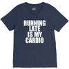 running late is my cardio V-Neck Tee